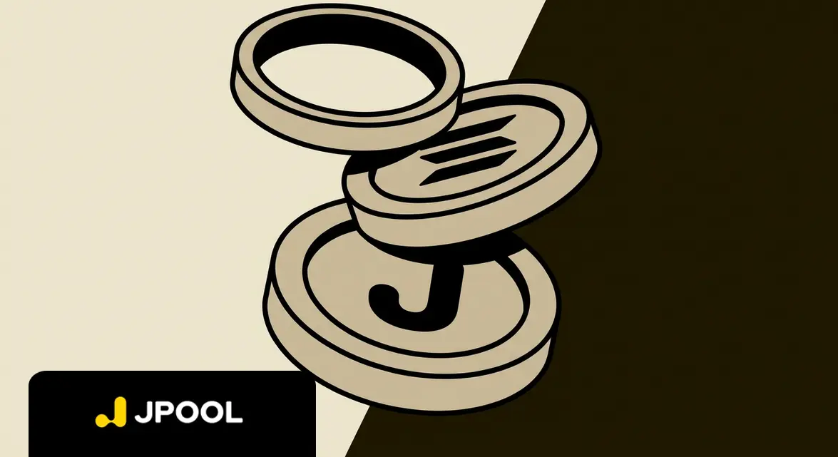 An illustration of a precarious stack of coins with a hollow top ring, representing the fragility of yield stacking.