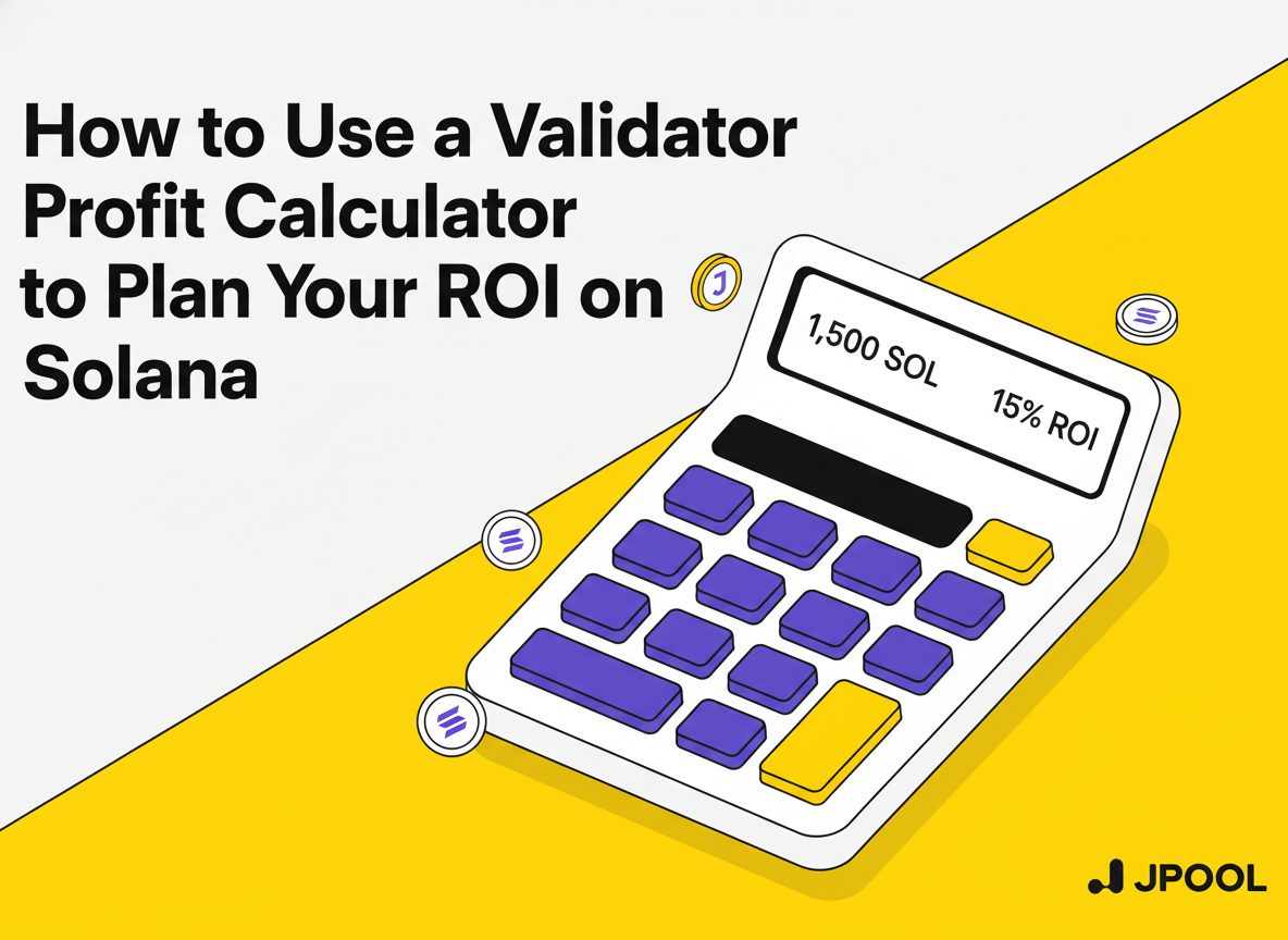How to Use a Validator Profit Calculator to Plan Your ROI on Solana