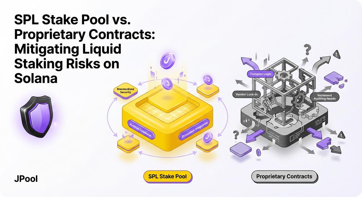 SPL Stake Pool vs. Proprietary Contracts: Mitigating Liquid Staking Risks on Solana