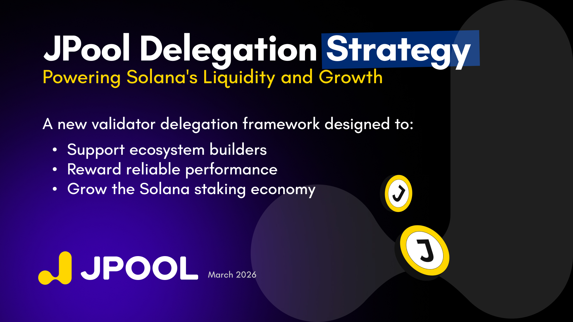 JPool Delegation Strategy, Powering Solana’s Liquidity and Growth