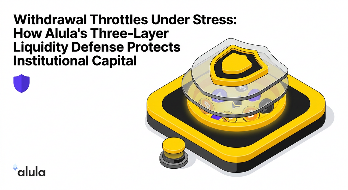 Withdrawal Throttles Under Stress: How Alula’s Three-Layer Liquidity Defense Protects Institutional Capital