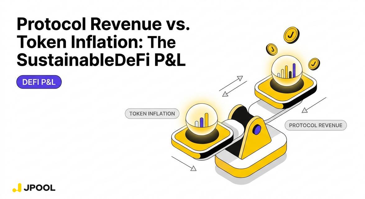 Protocol Revenue vs. Token Inflation: The Sustainable DeFi P&L