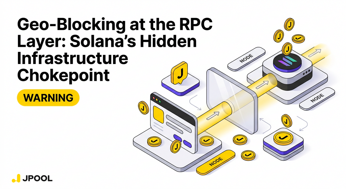 Geo-Blocking at the RPC Layer: Solana’s Hidden Infrastructure Chokepoint